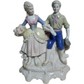 Vintage Lippelsdorf GDR Porcelain Courting Couple Figurine