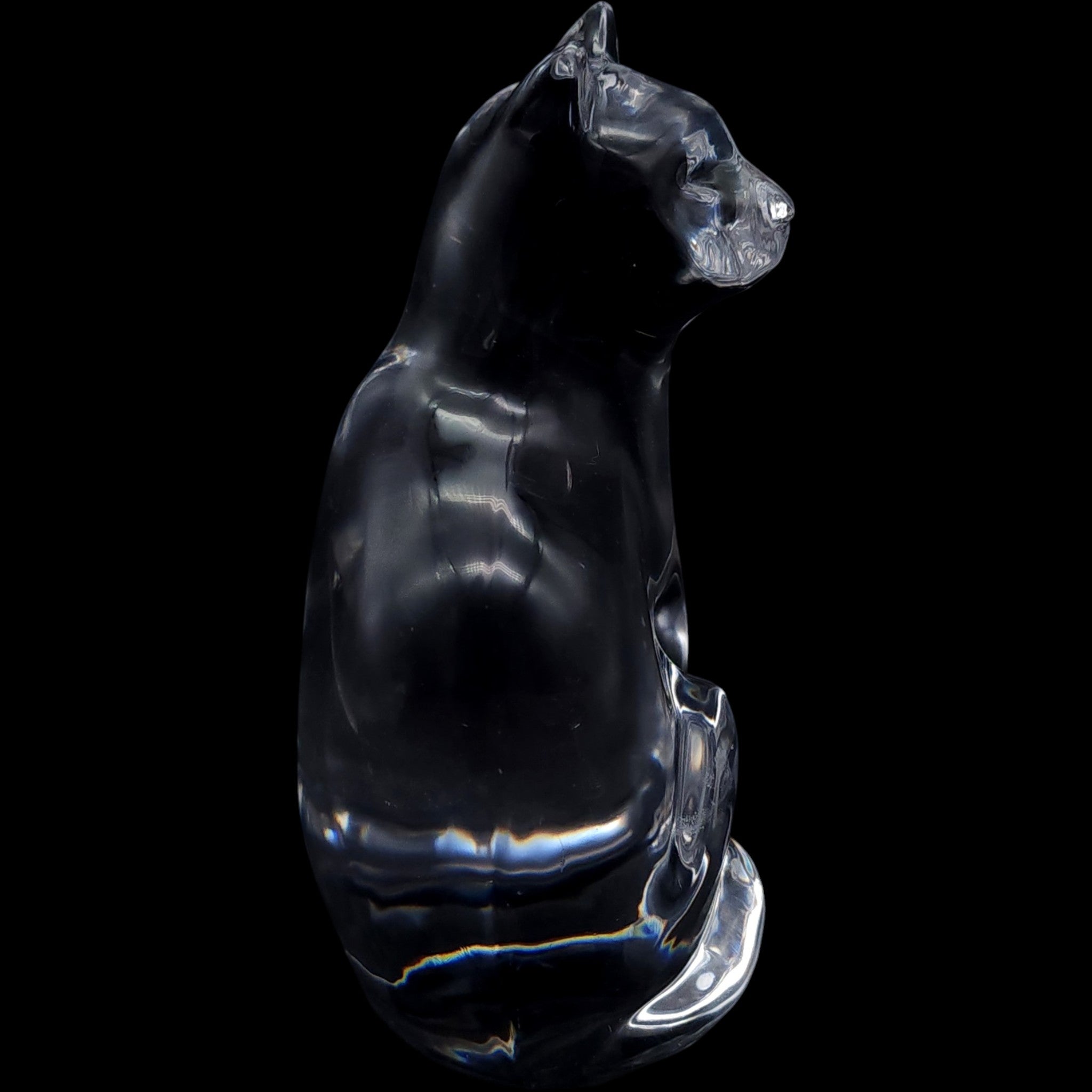 Vintage Orrefors Swedish Crystal Art Glass Piece Figurine