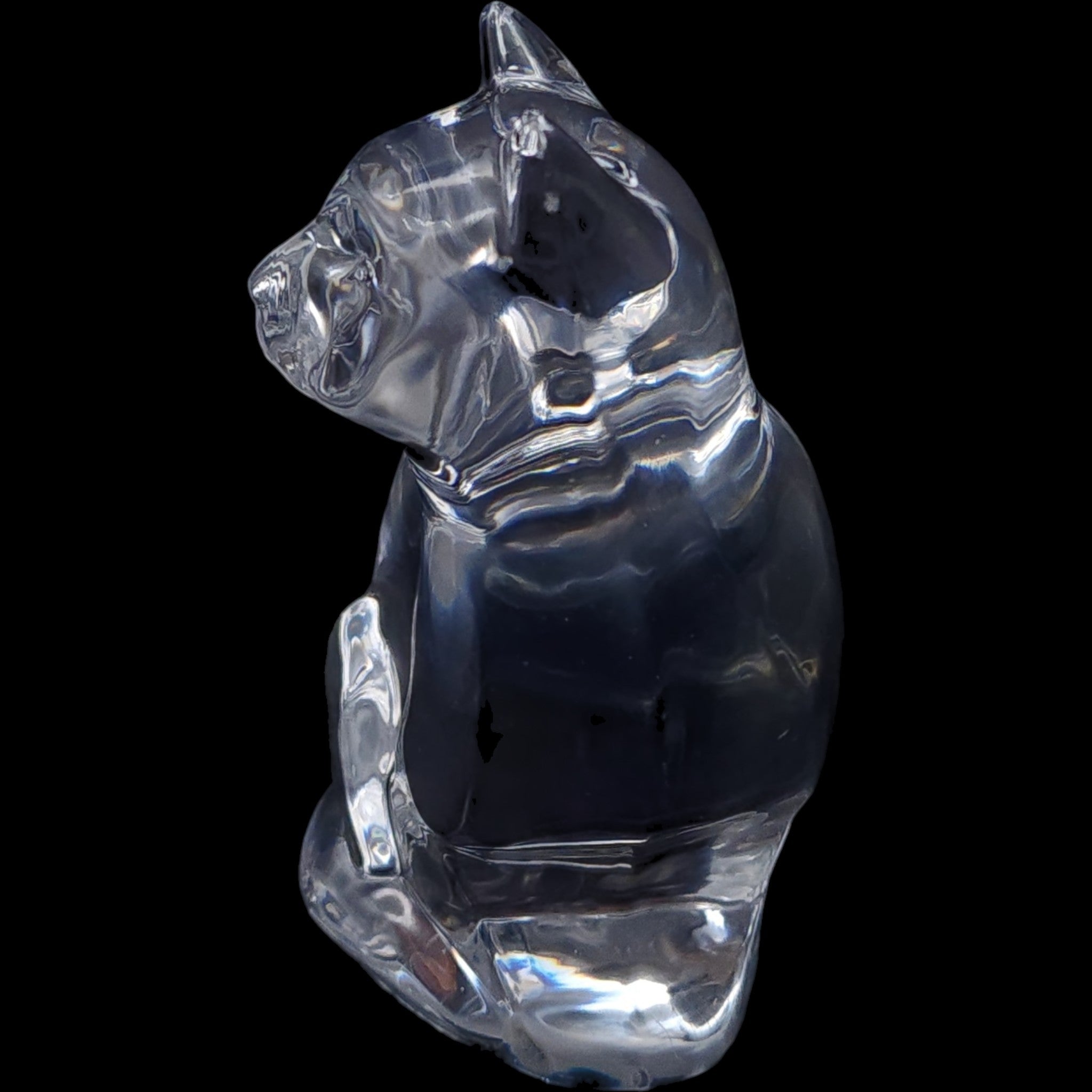 Vintage Orrefors Swedish Crystal Art Glass Piece Figurine