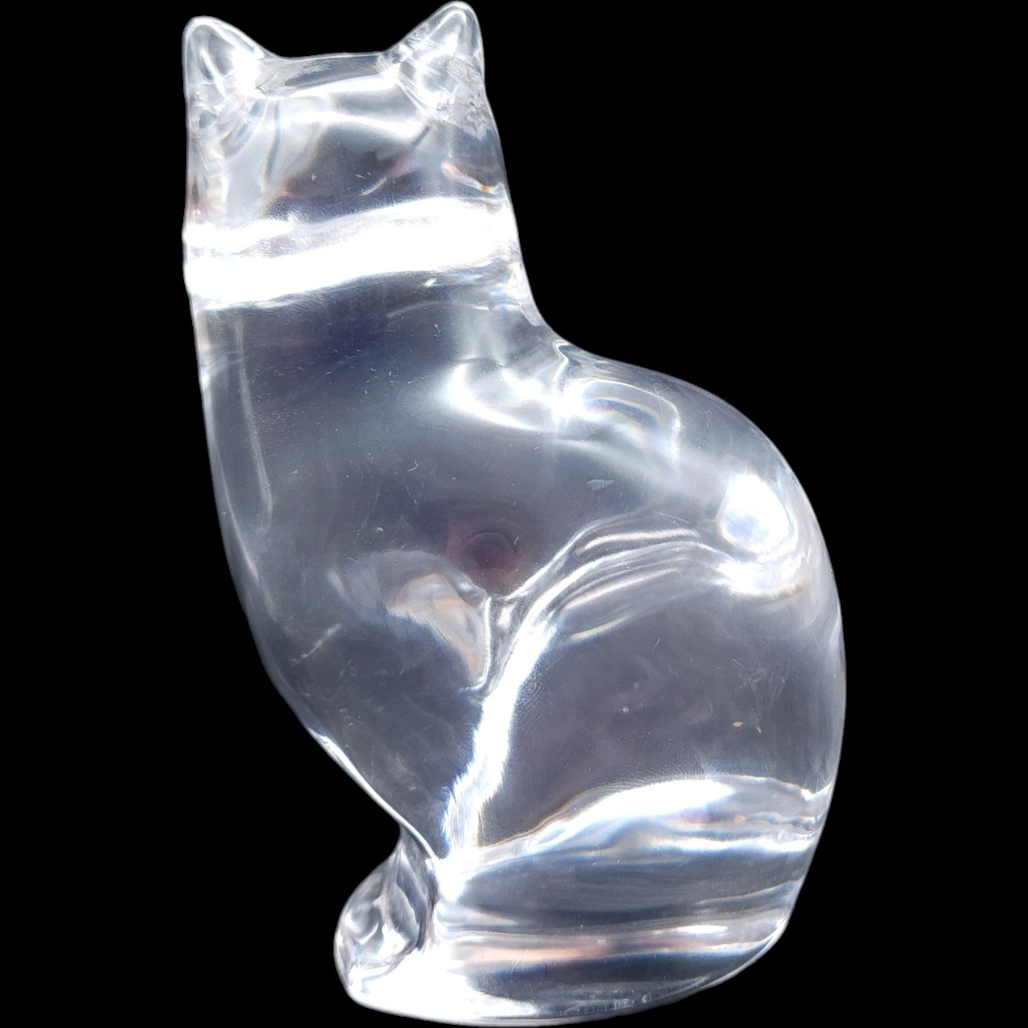 Vintage Orrefors Swedish Crystal Art Glass Piece Figurine