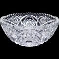 McKee Pressed Glass (EAPG) Berry Bowl Geometric Star Motif