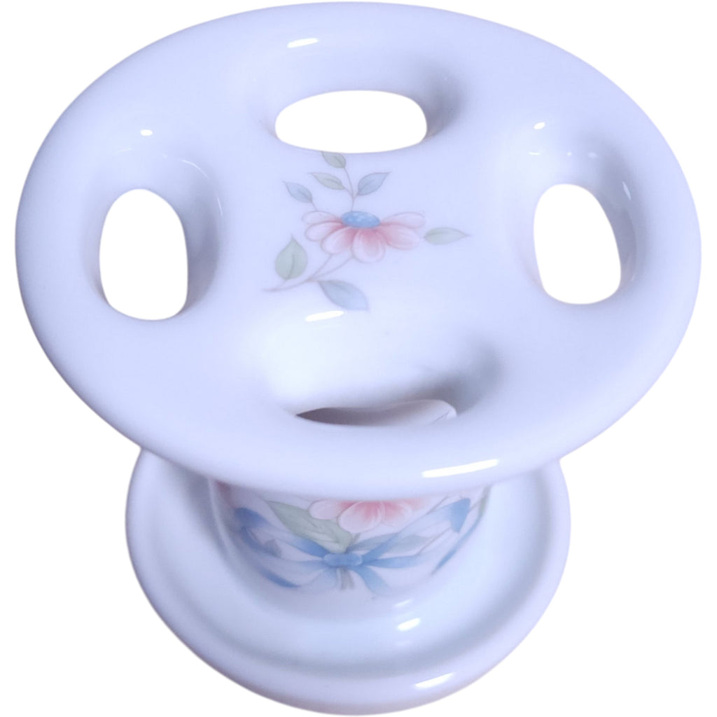 Vintage Princess House Porcelain Toothbrush & Grooming Holder