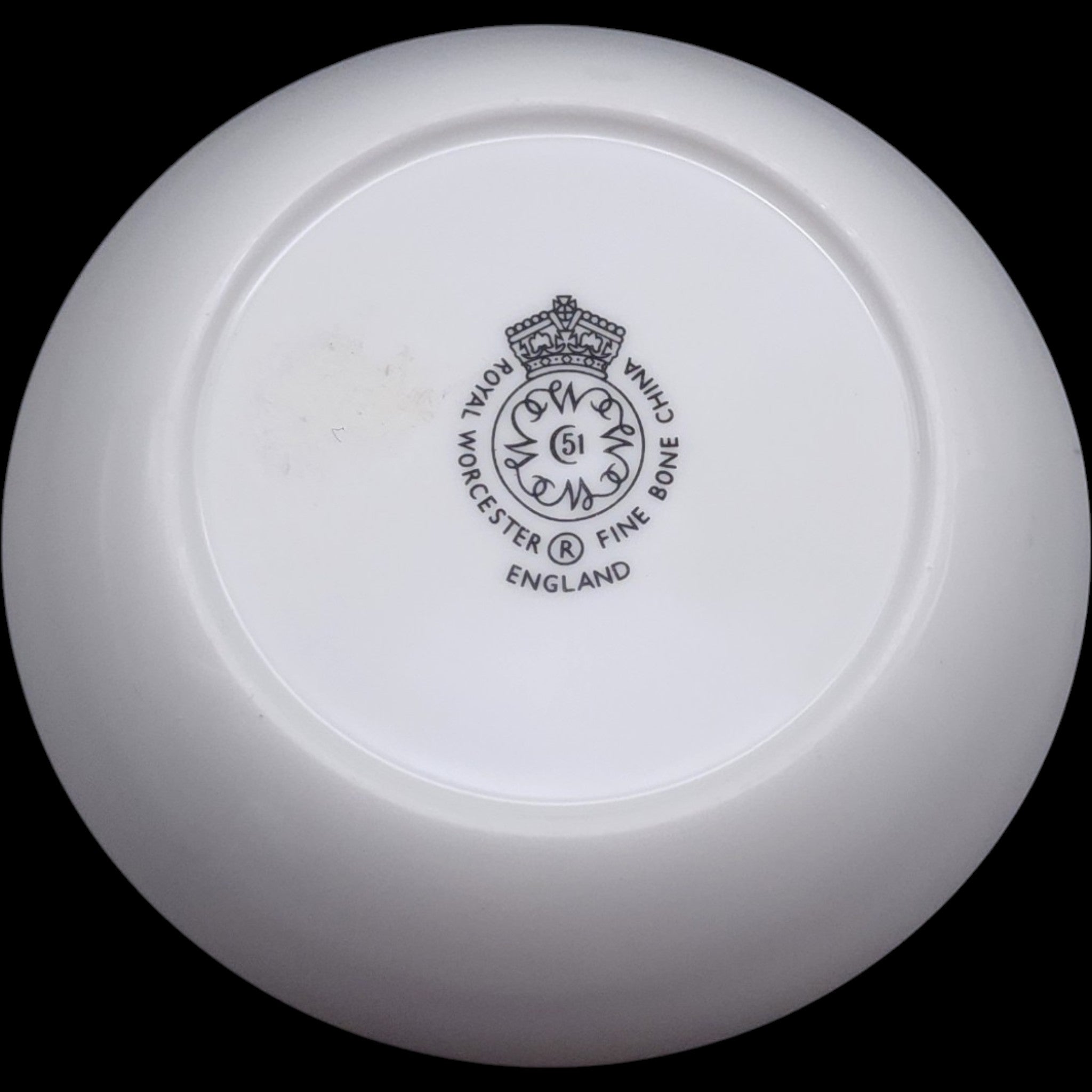 Royal Worcester Fine Bone China Coaster Woodland Floral Pin Dish