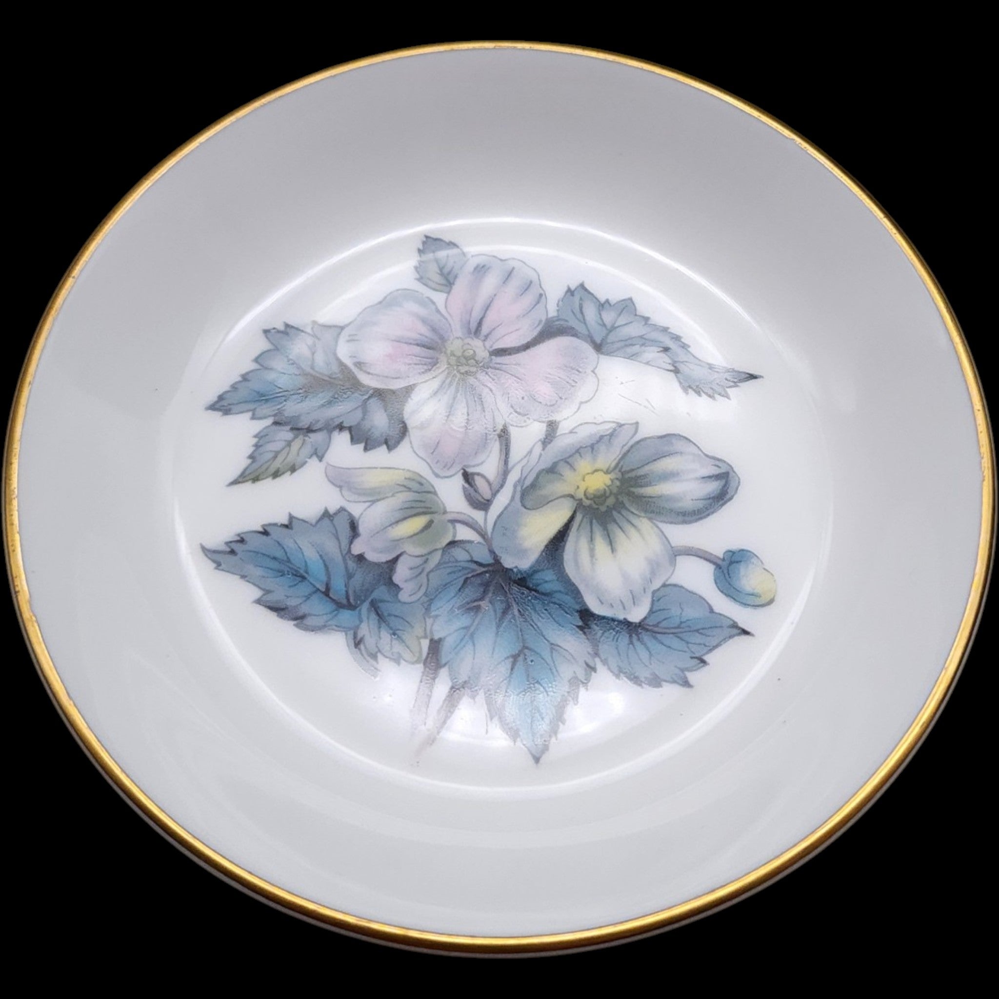 Royal Worcester Fine Bone China Coaster Woodland Floral Pin Dish