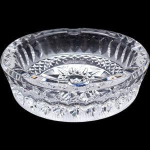 Vintage Cut Crystal 5-Inch Ashtray