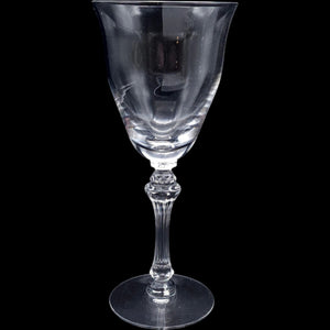 Tiffin-Franciscan Clear Crystal Water Goblet