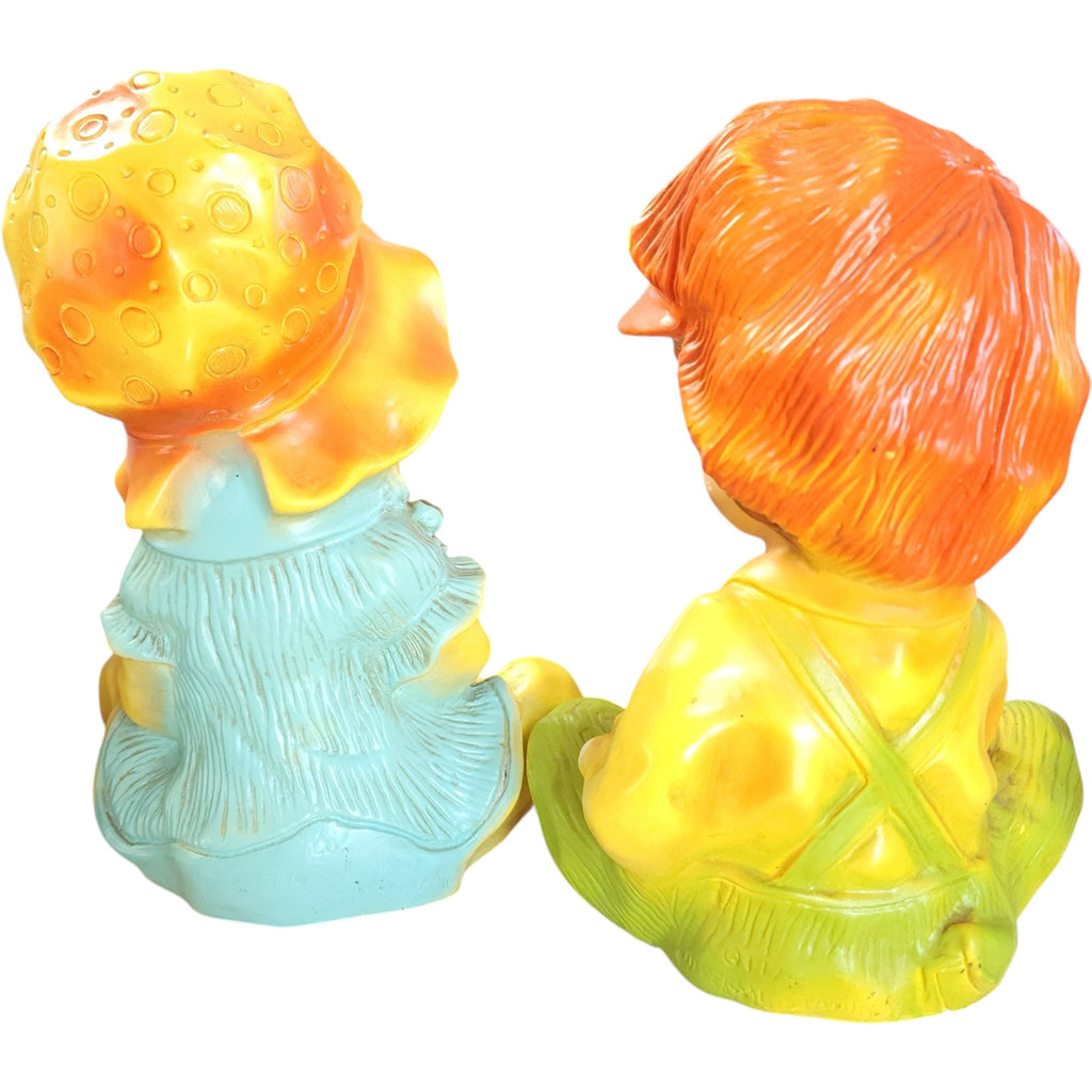 Vintage Universal Statuary 1974 Boy and Girl Figurine Set #293