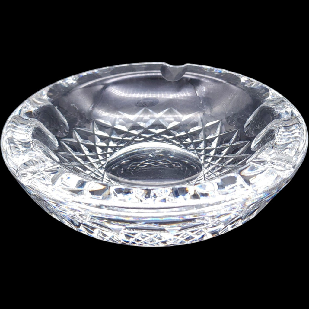 Vintage Waterford Crystal Colleen Pattern 5-Inch Cut Glass Ashtray