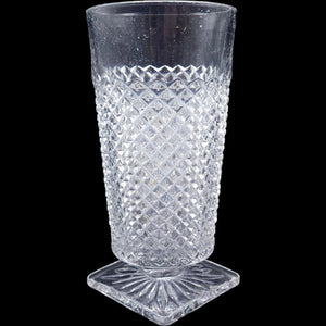 Westmoreland English Hobnail Clear Square Base Iced Tea Glass