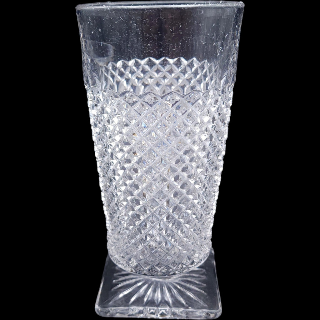 Westmoreland English Hobnail Clear Square Base Iced Tea Glass