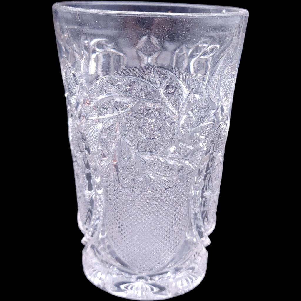 Vintage Westmoreland Glass Buzz Star Clear Pattern Clear Tumbler