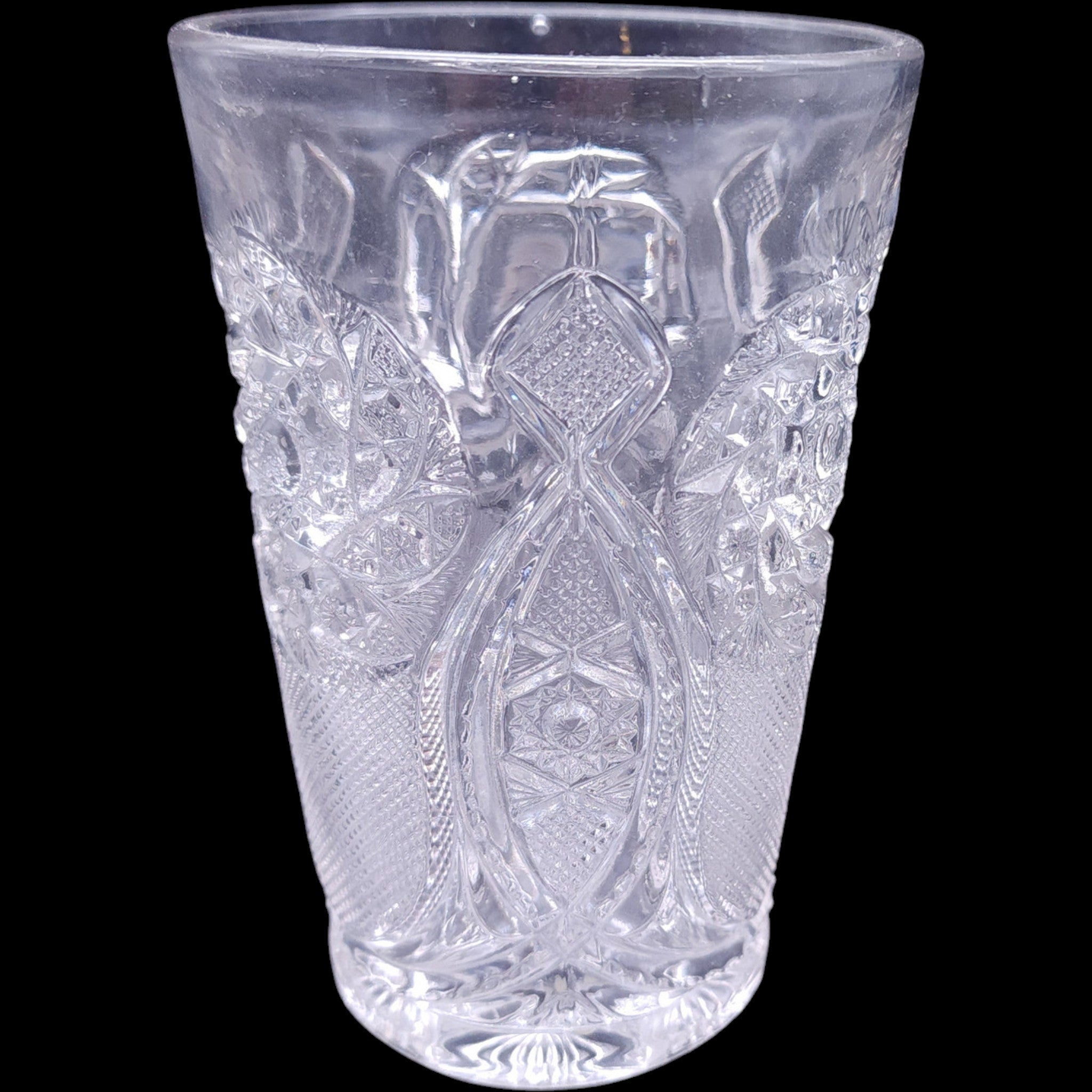Vintage Westmoreland Glass Buzz Star Clear Pattern Clear Tumbler