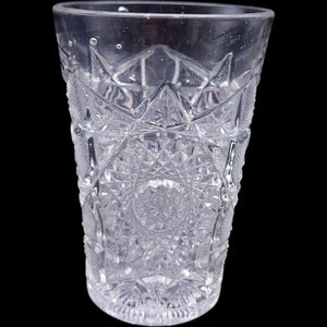 Vintage Westmoreland Pressed Glass Goblet Tumbler Highball Drinking Glass