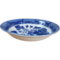 Vintage Blue Willow Bowl Coupe Soup Bowl Japan Transferware Blue & White Chinoiserie