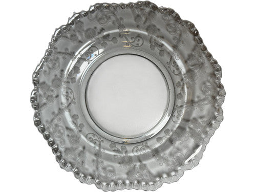 Vintage Cambridge Glass  Elaine  Clear Salad Plate 8”