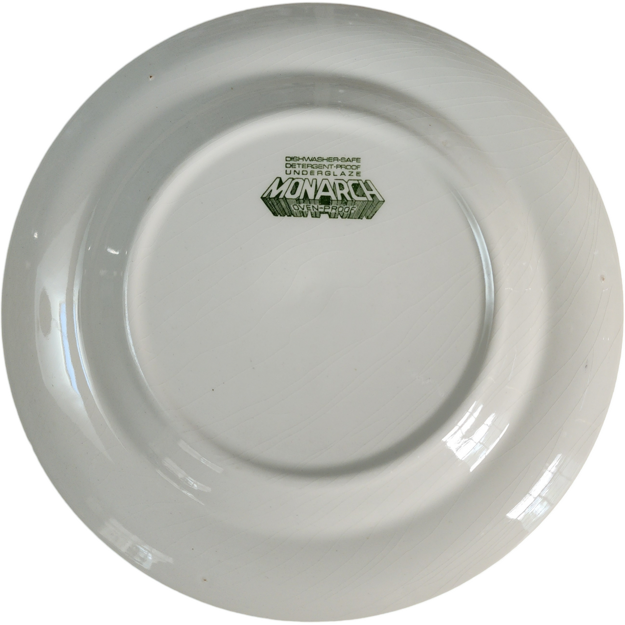 Vintage Monarch Blue Transferware Dinner Plate Horse Drawn Sleigh Winter Scene – Dishwasher Safe Oven Proof