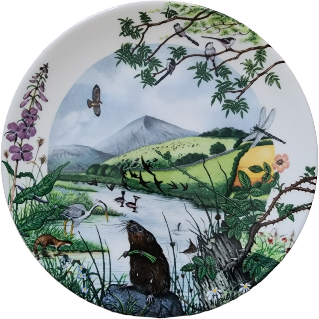 Wedgwood Country Panorama Collector's Plate The Lakeside Boxed