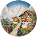 Western Germany Decorative 3D Wall Plate