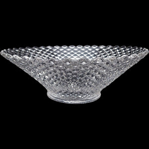 Westmoreland Clear English Hobnail 11" Flared Glass Bowl