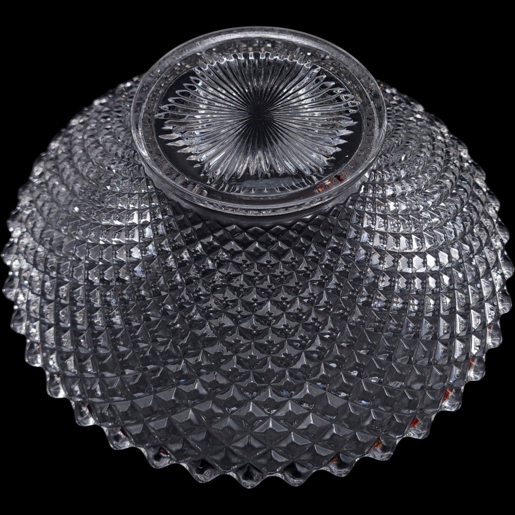 Westmoreland Clear English Hobnail 11" Flared Glass Bowl