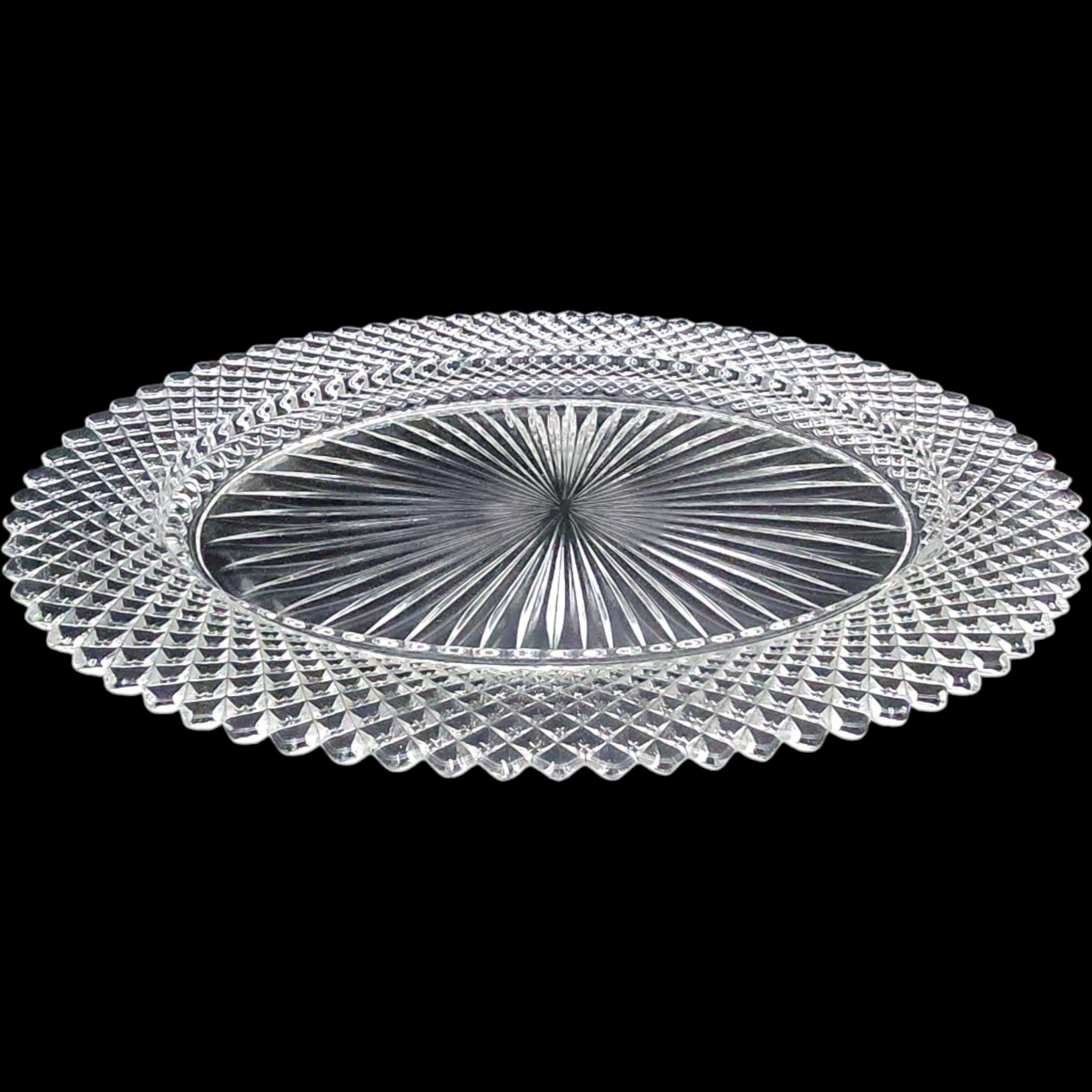 Westmoreland English Hobnail Clear Glass 12 Oval Platter