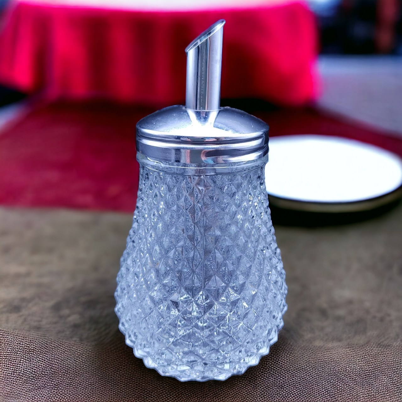 Westmoreland English Hobnail Clear Glass Pourer