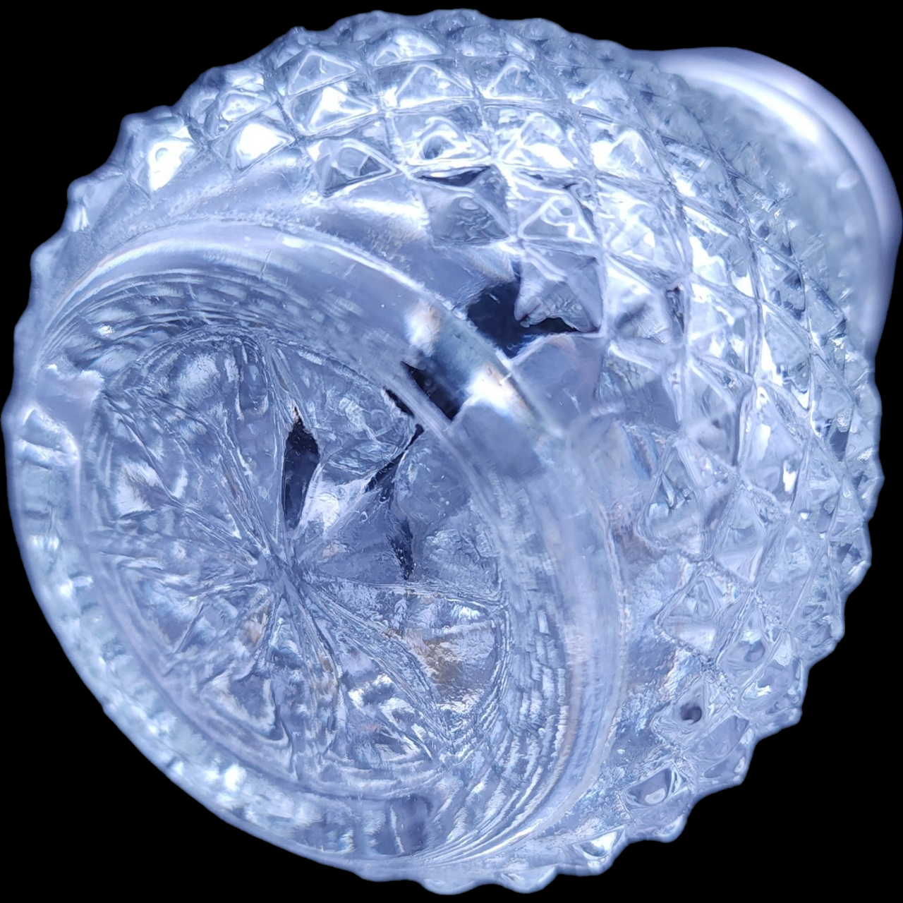 Westmoreland English Hobnail Clear Glass Pourer