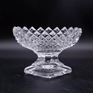 Westmoreland English Hobnail Clear Glass Individual Nut Dish Salt Dip