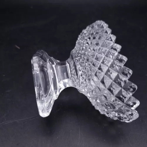 Westmoreland English Hobnail Clear Glass Individual Nut Dish Salt Dip