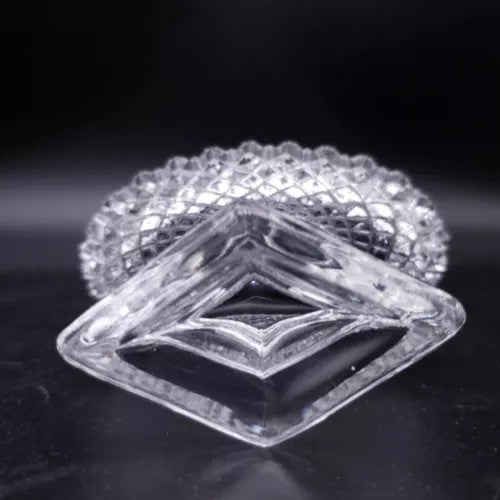 Westmoreland English Hobnail Clear Glass Individual Nut Dish Salt Dip