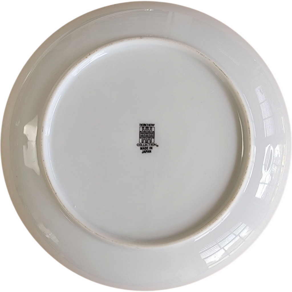 Set of 6 Horchow Collection Botanical Plates Made in Japan